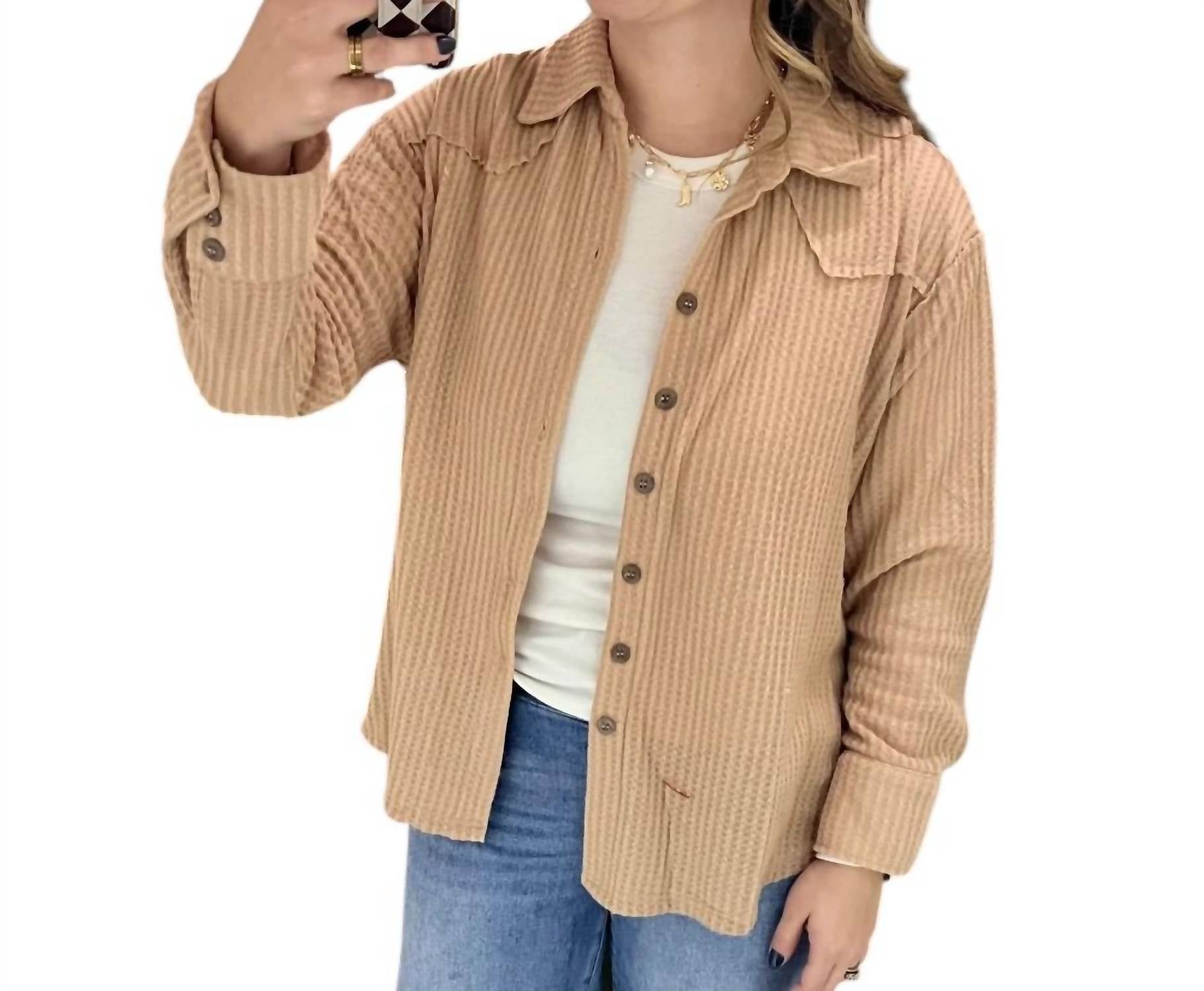 Bluivy - Whitney Waffle Jacket