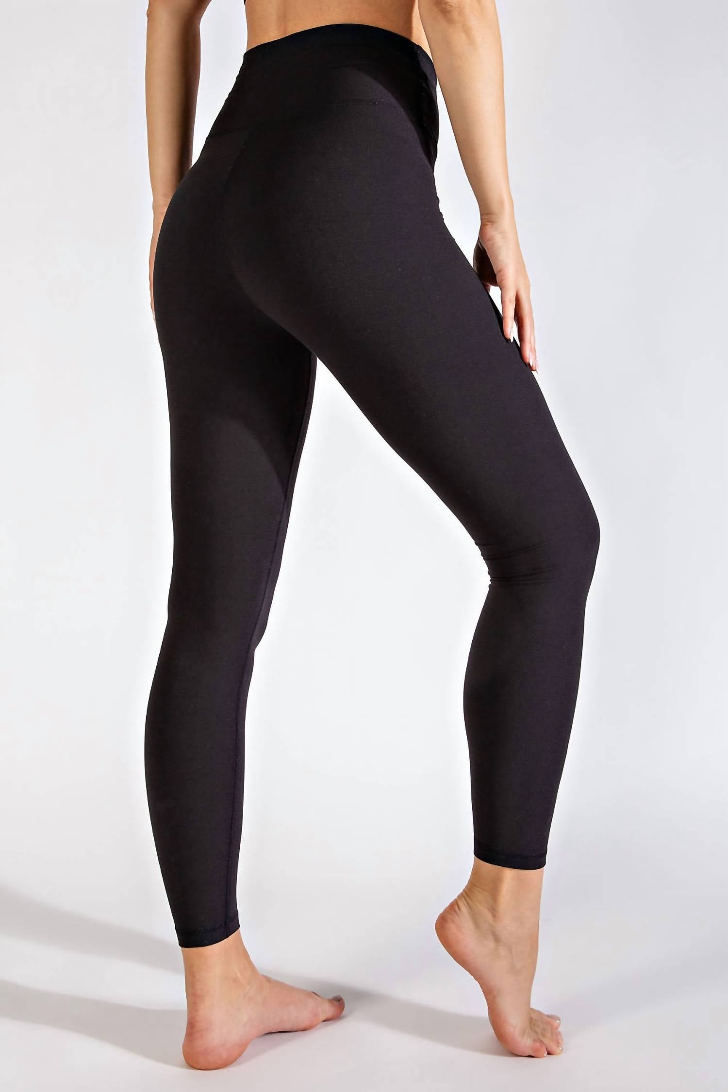 Rae Mode - Crossover Waist Full Length Leggings