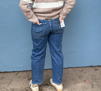 Lovervet - High-rise Barrel Jean