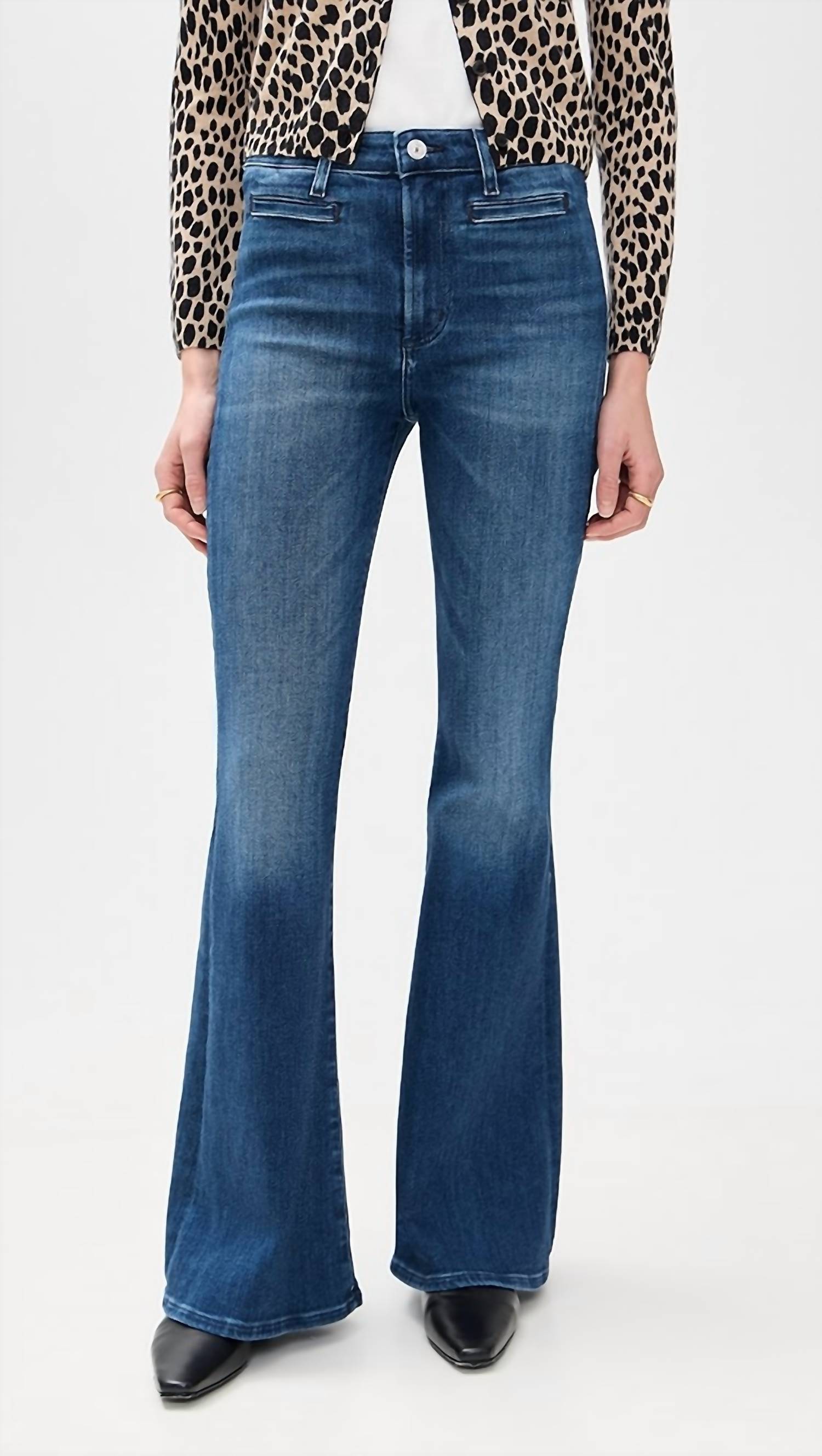 Citizens Of Humanity - Lilah Flare Jeans With Welt Pocket