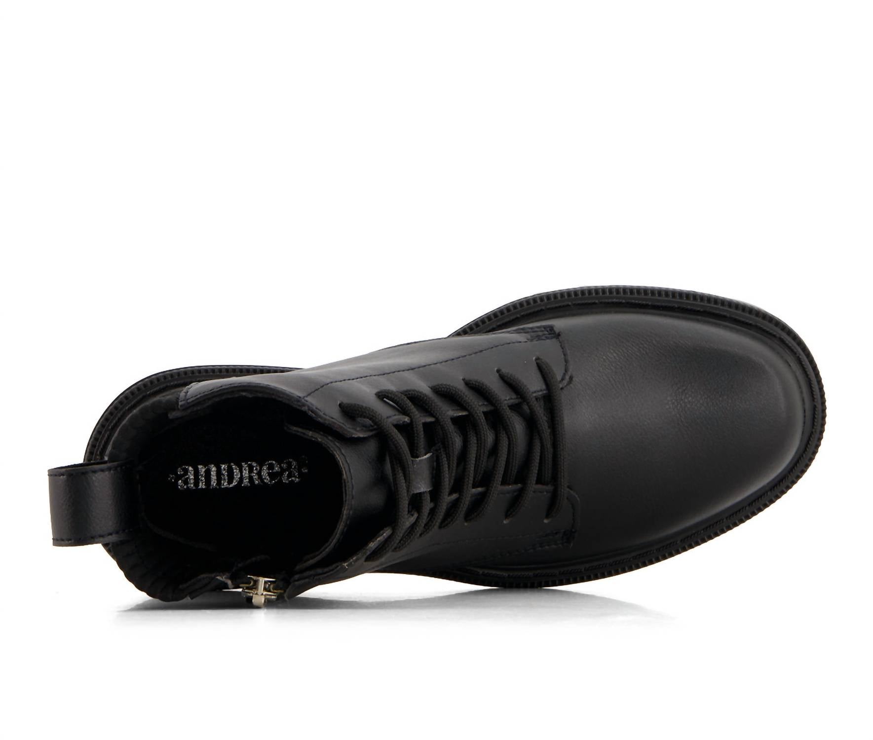 Andrea - Women's Side Zipper Booties