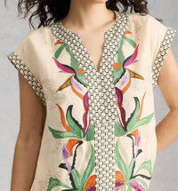 White Stuff - Jilly Linen Sleeveless Dress