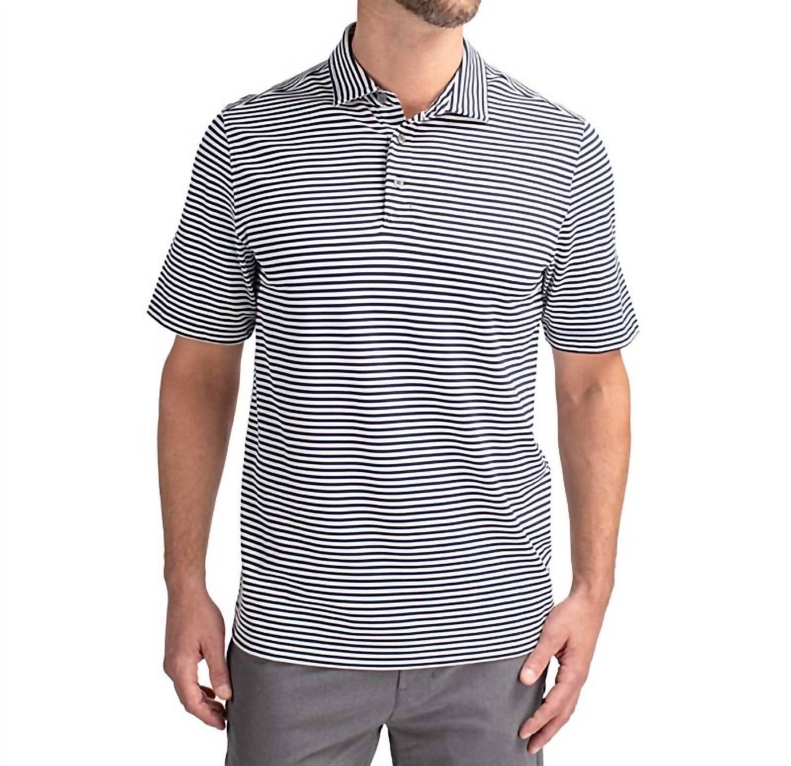 Cutter & Buck - Virtue Eco Pique Stripe Polo