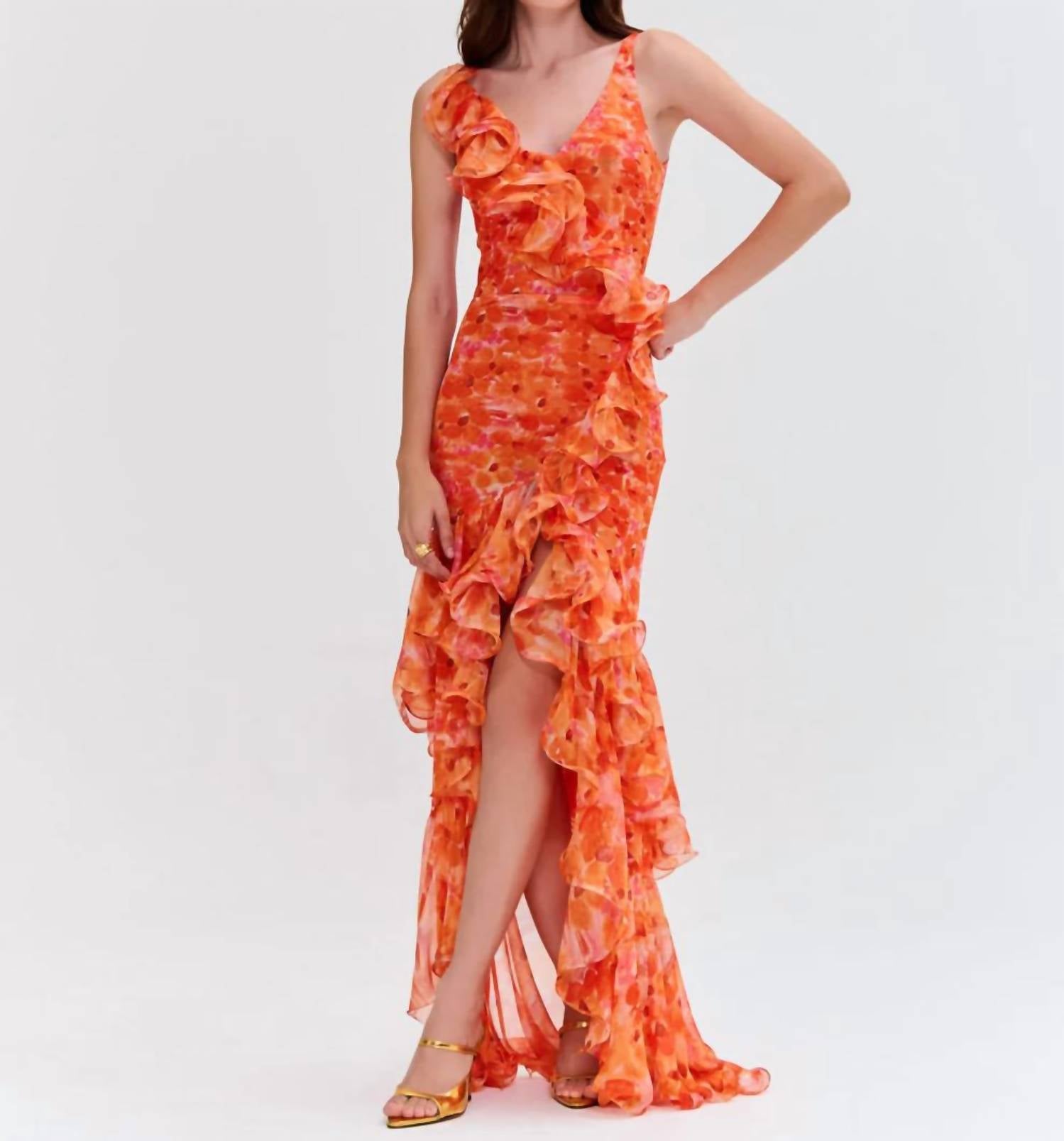 Patbo - Myosotis Flutter Gown