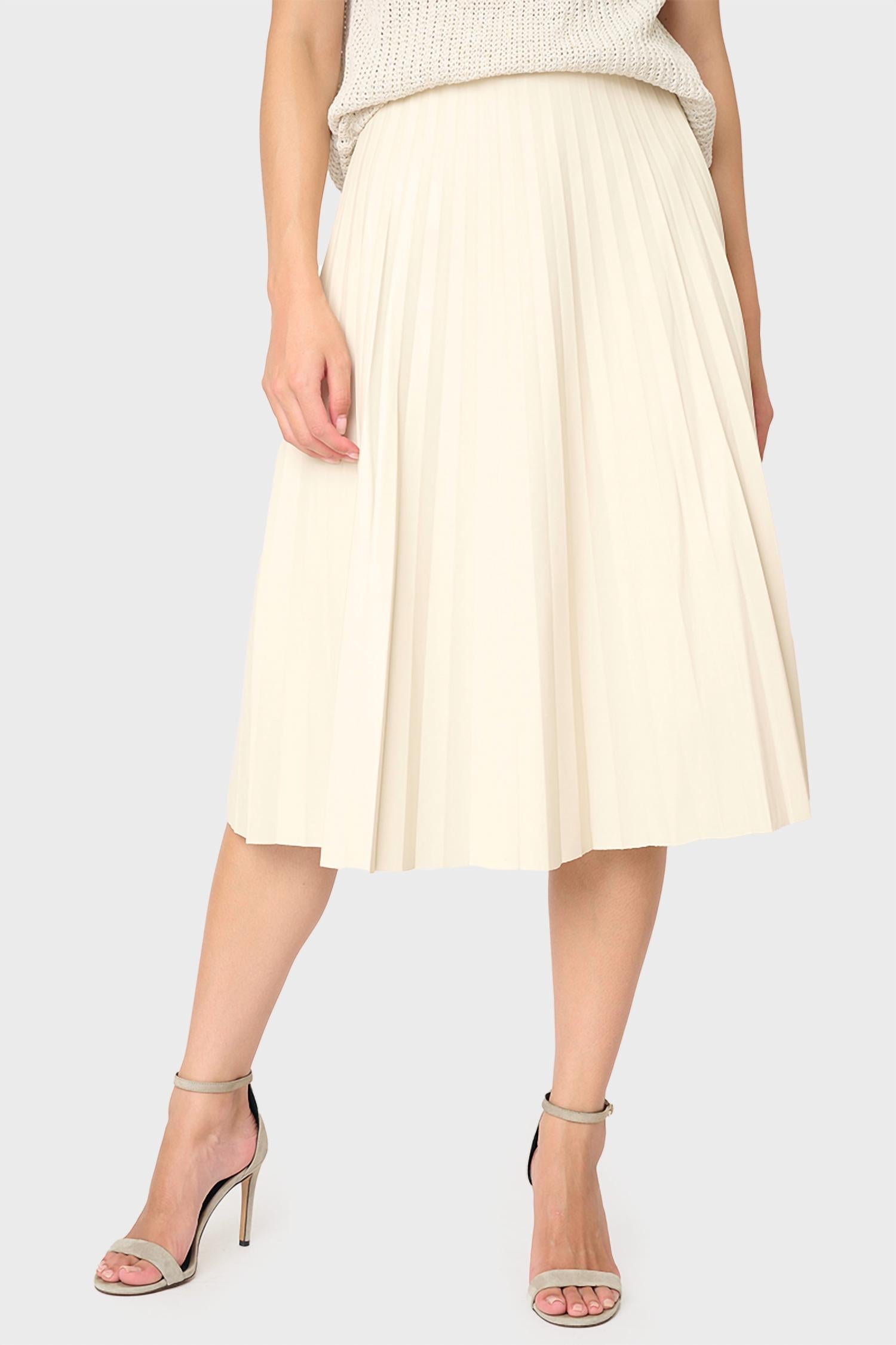 Dolce Cabo - Vegan Leather Midi Skirt