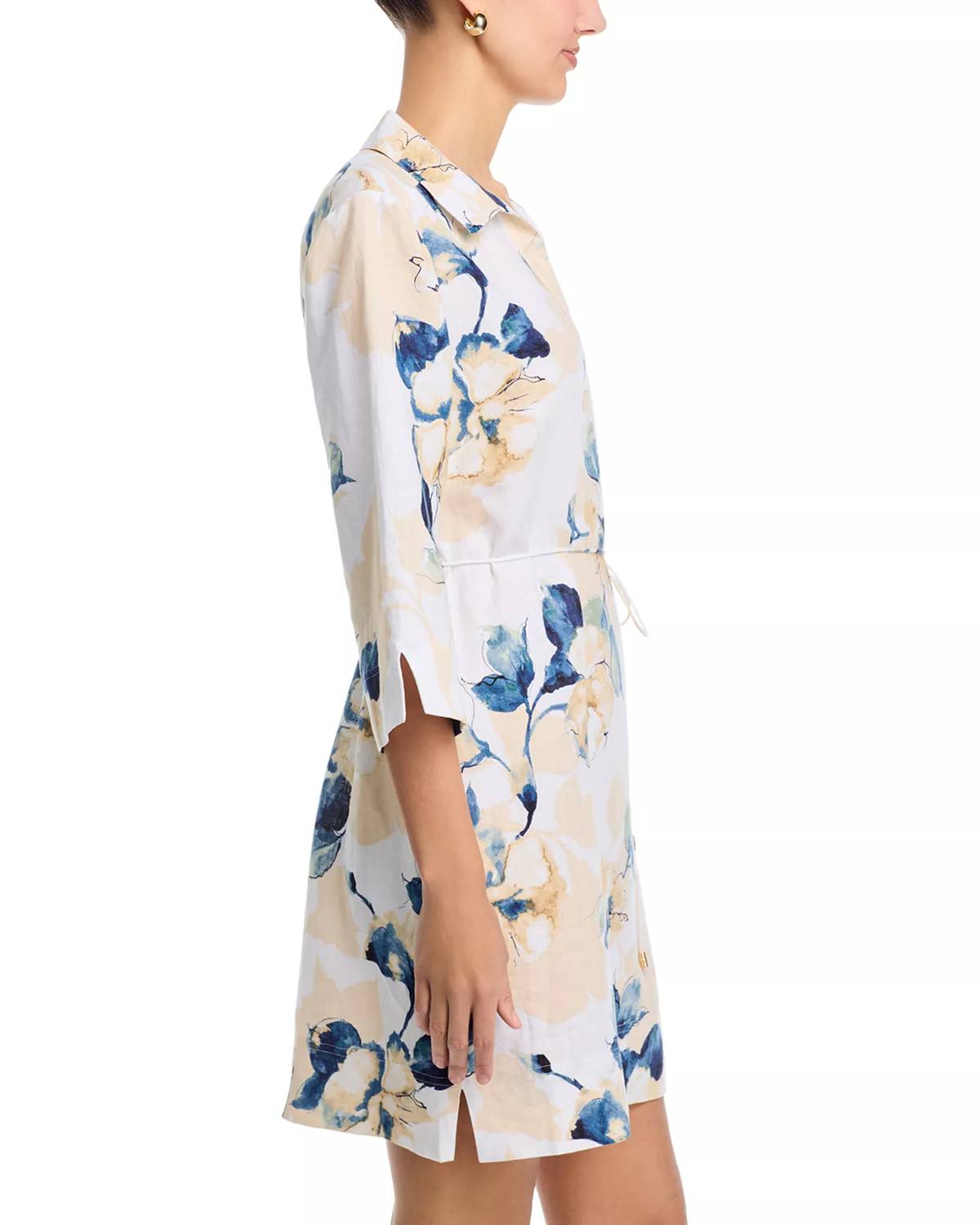 Tommy Bahama - Beleza Blossom 3/4 Sleeve Linen Dress