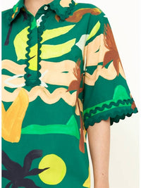 Oliphant - Collared Shirt Mini Dress