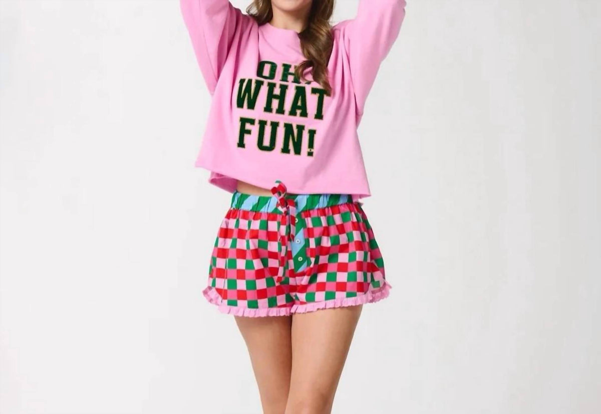 Shiraleah - Checkered Boxer Shorts