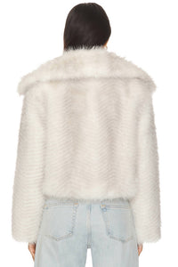 Loveshackfancy - Orlen Faux Fur Jacket