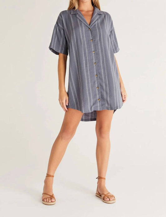 James Easy Striped Dress