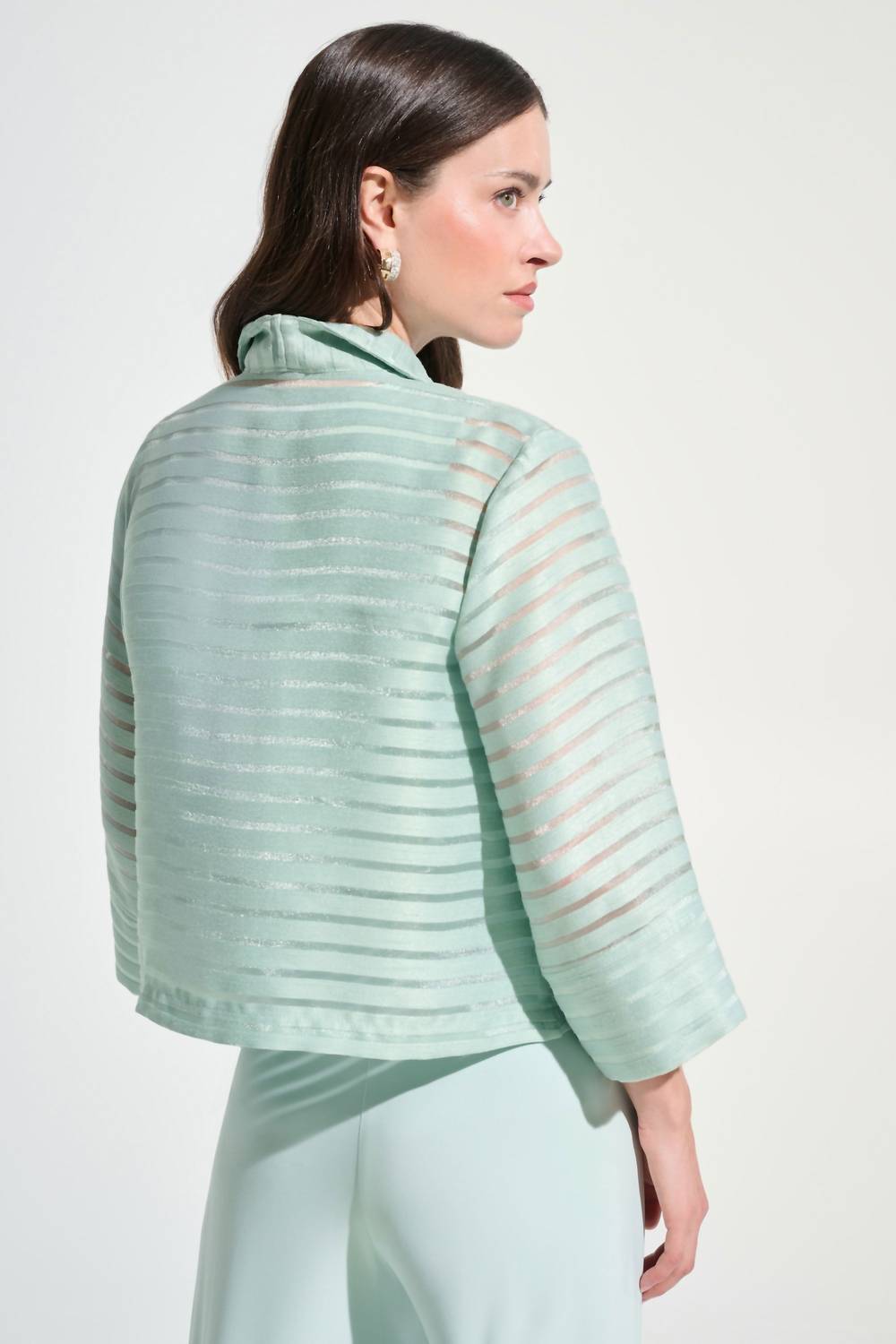 Joseph Ribkoff - Sheer Stripe Jacket