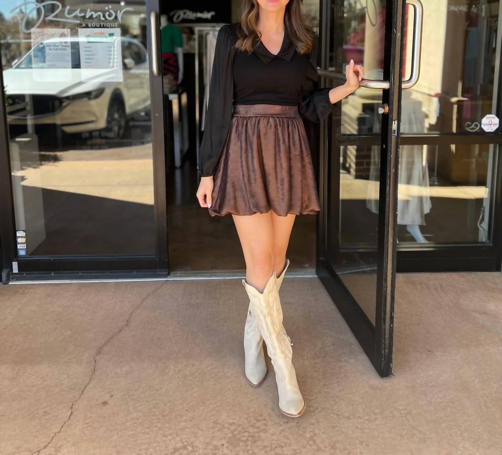 Babette - Titan Mini Skirt