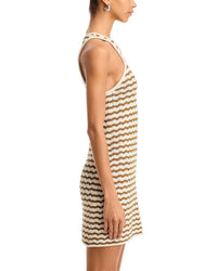 A.L.C. - Striped Sweater Dress