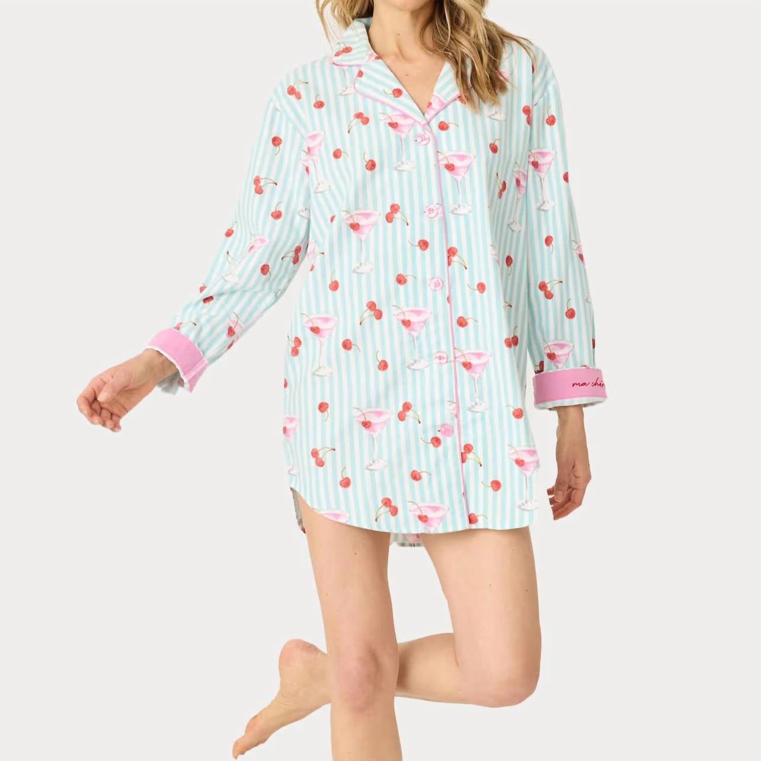 Pj Salvage - Ma Cherie Flannel Night Shirt