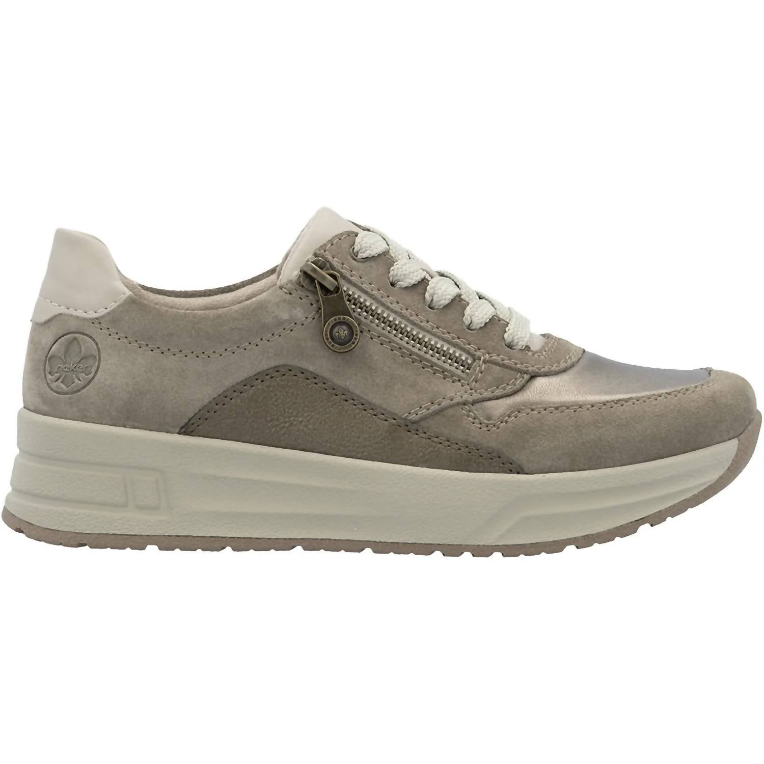 RIEKER Women's Doerte 14 Shoes in bronze - women's sneaker