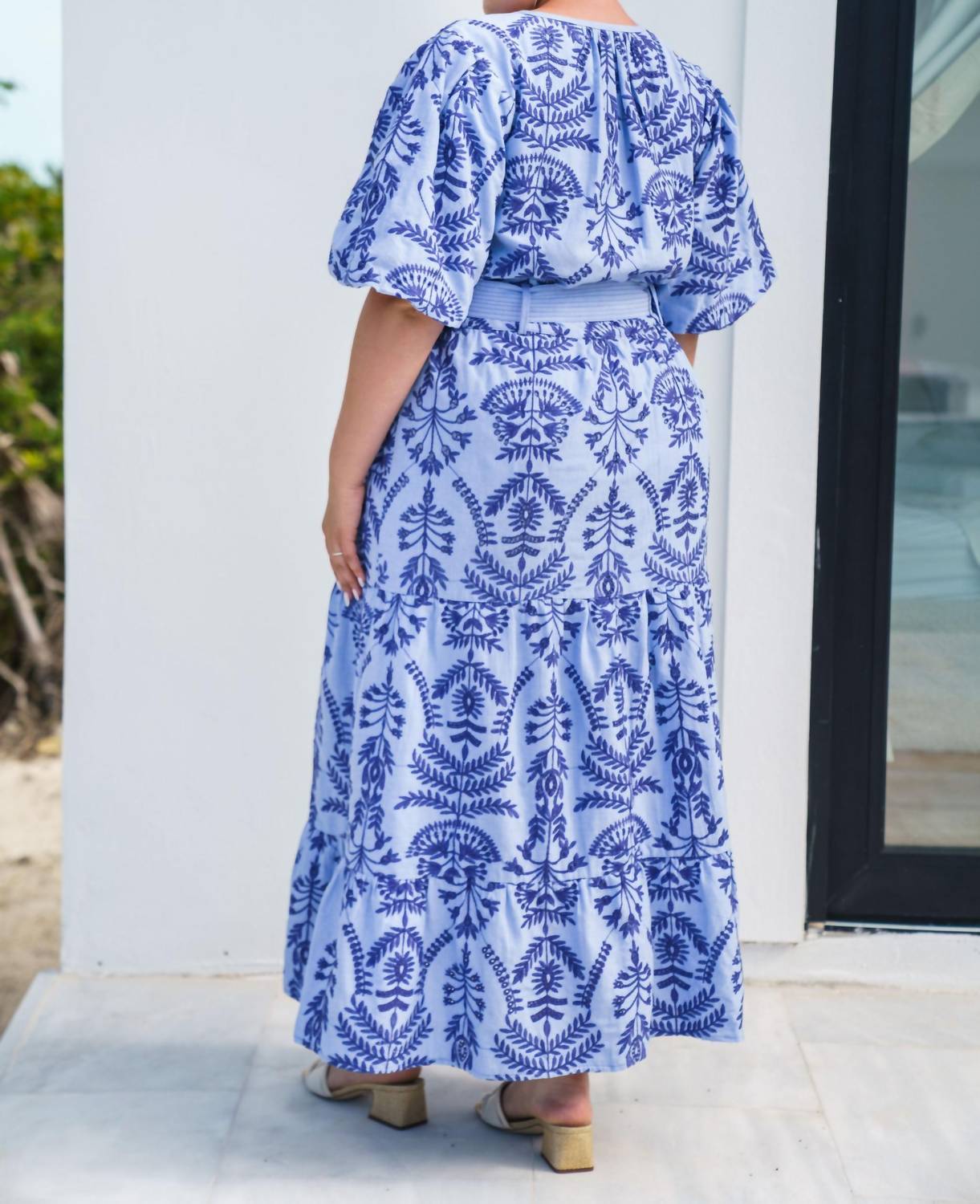 Marie Oliver - Natty Scoopneck Midi Dress - Plus