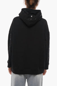 Valentino - All Over Sequined Monogram Hoodie
