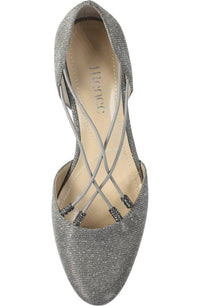 J. Renee Women's Charolet Strappy Dress Pump in dance glitter - women's heels - alternate view