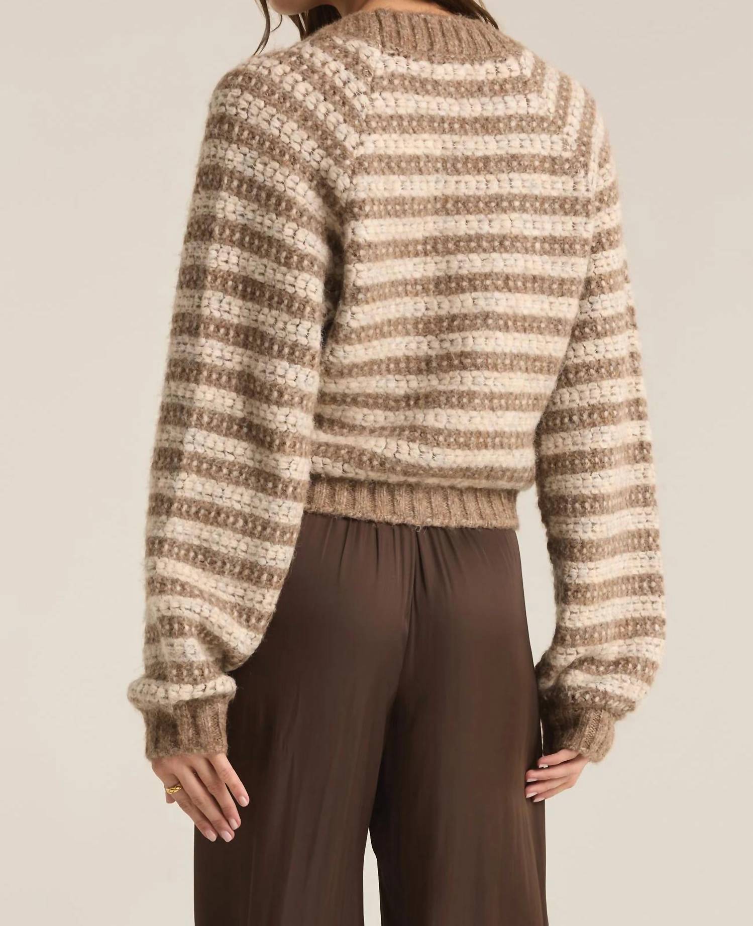Z Supply - Women's Este Metallic Stripe Cardigan