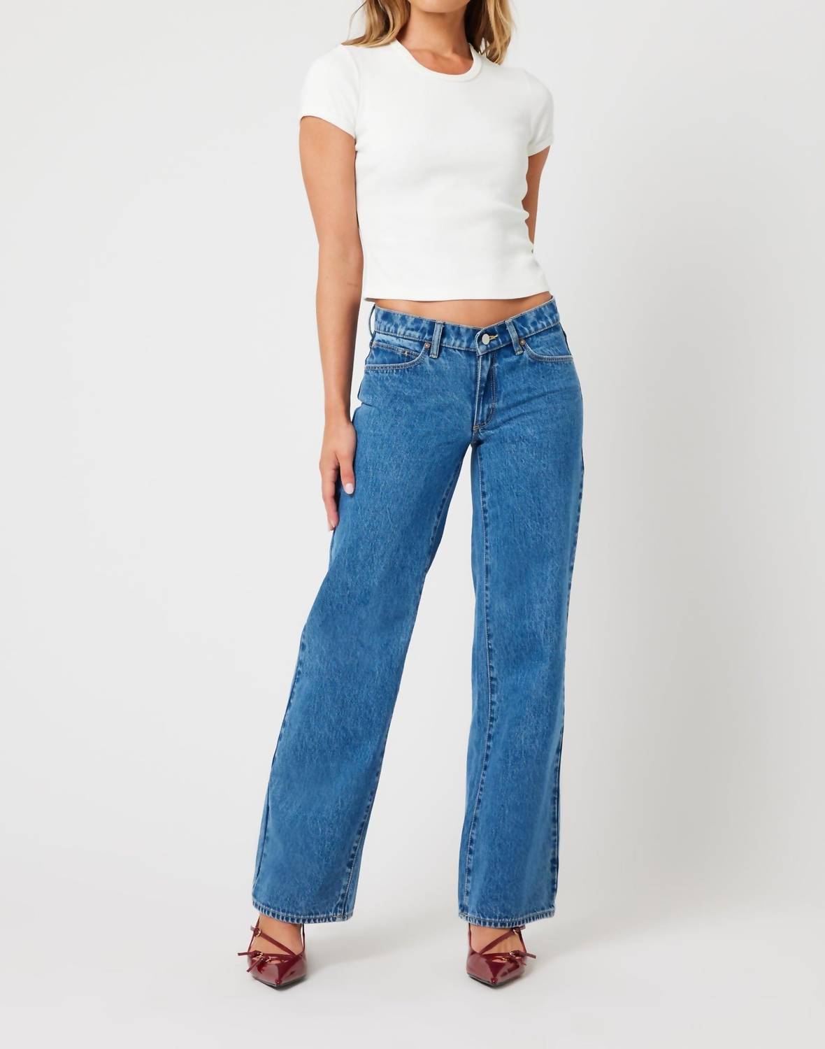 Abrand Jeans - 99 Low And Wide Jeans