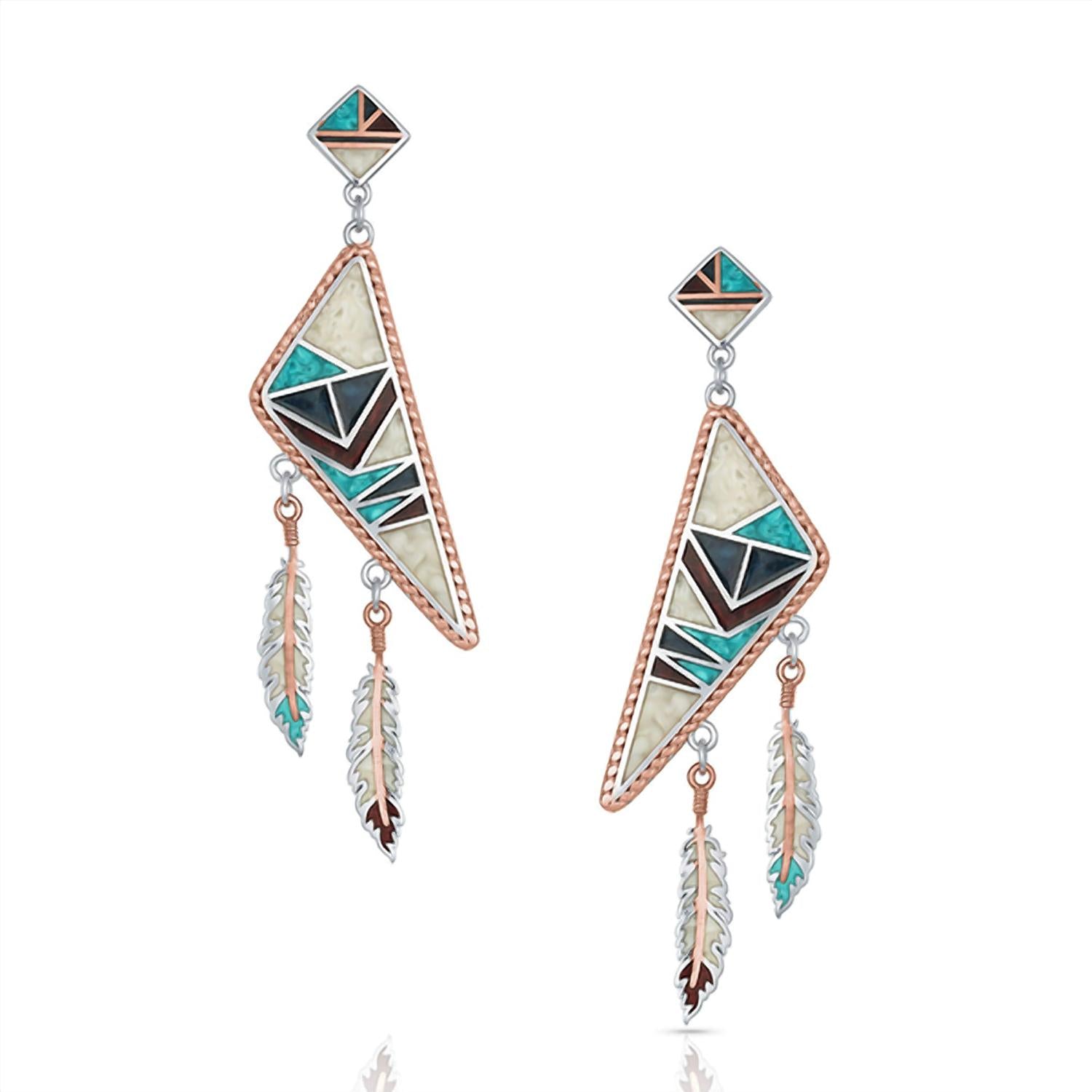 Montana Silversmiths - Women's American Legend Ceremony Earrings