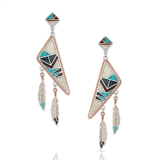 Montana Silversmiths - Women's American Legend Ceremony Earrings