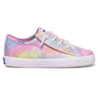 Keds Little Kid's Kickstart Sneakers in tie dye - kids' sneaker - detail view