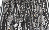 Petit Pois By Viviana G - WomenMesh Snake Print Joggers