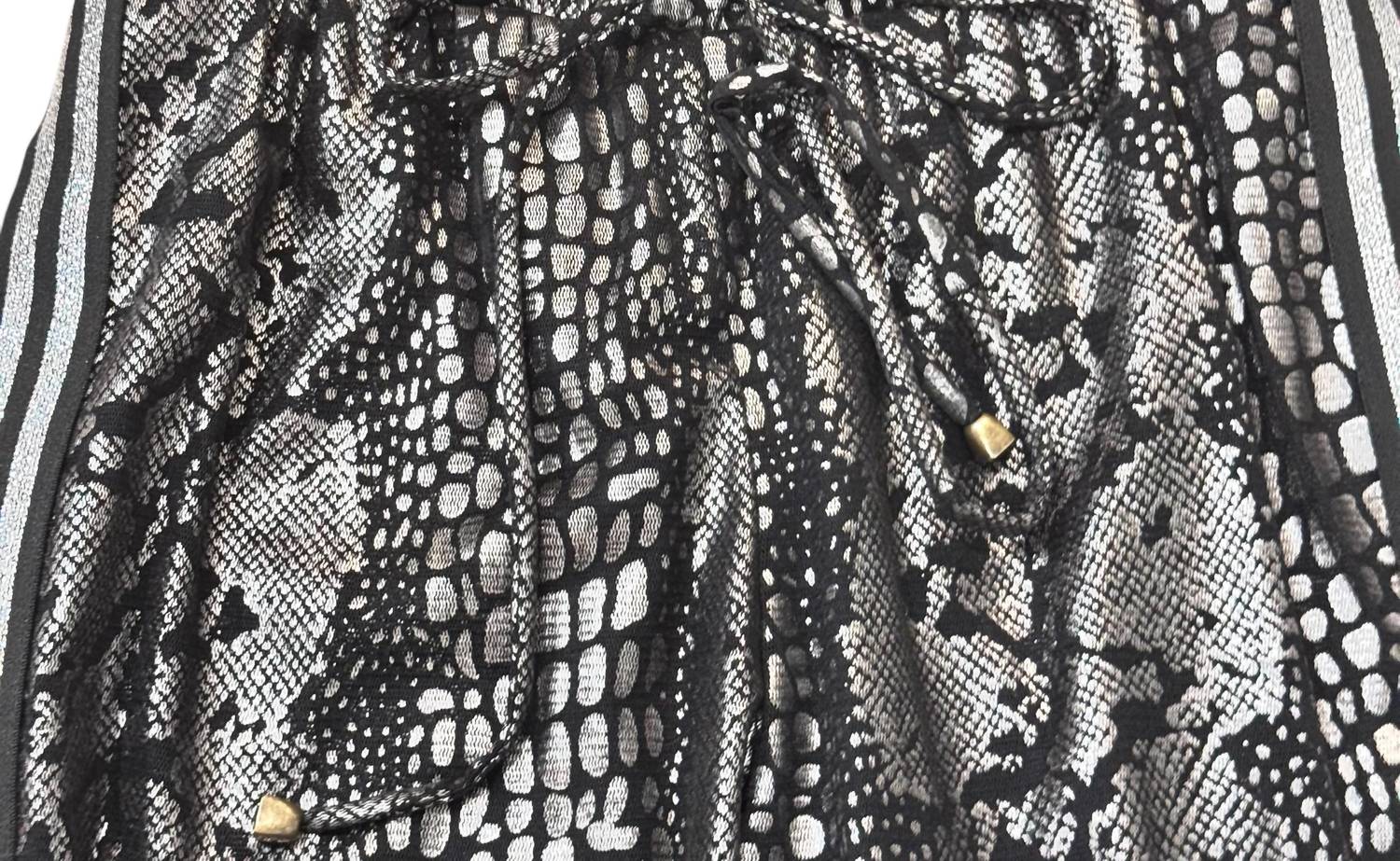 Petit Pois By Viviana G - WomenMesh Snake Print Joggers