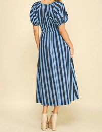 Pinch - Striped Midi Dress