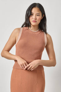 Lilla P - Sleeveless Crewneck Sweater