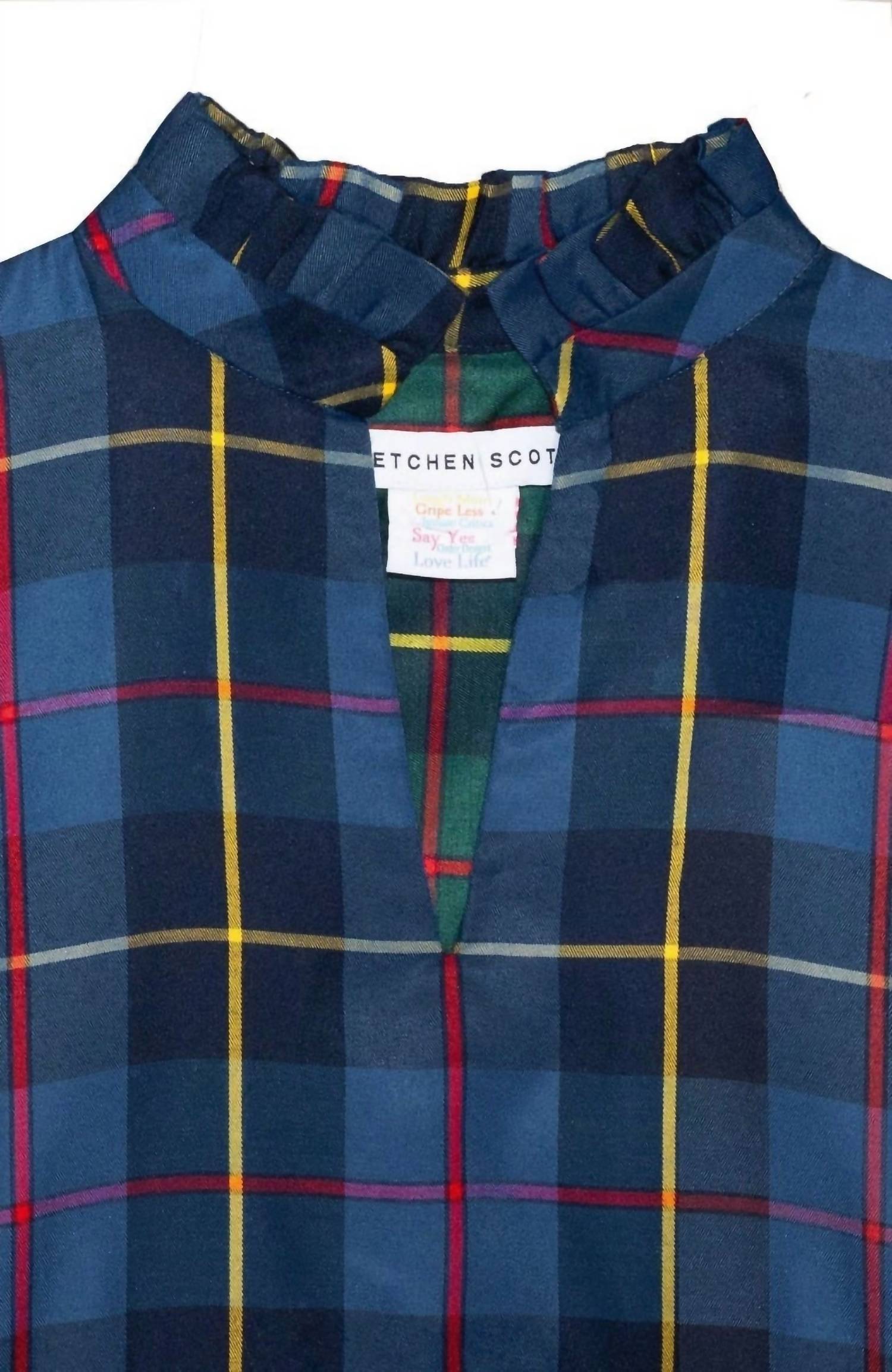 Gretchen Scott - Teardrop Plaid Dress