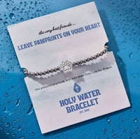 Holy Water Bracelet - Women's Pawprint Bracelet