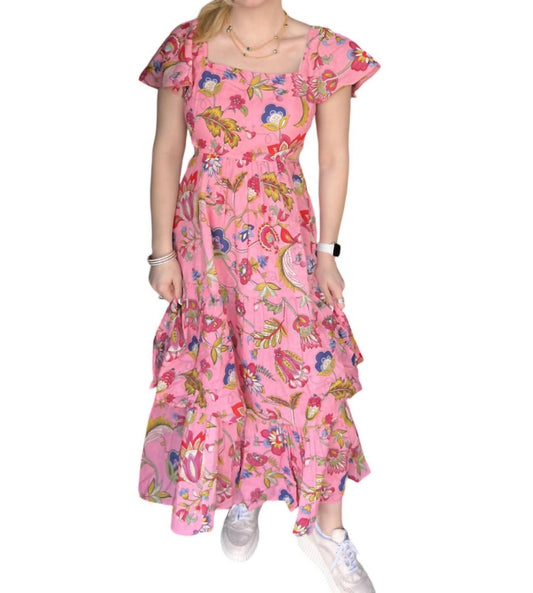 Thml - Monica Floral Tiered Dress