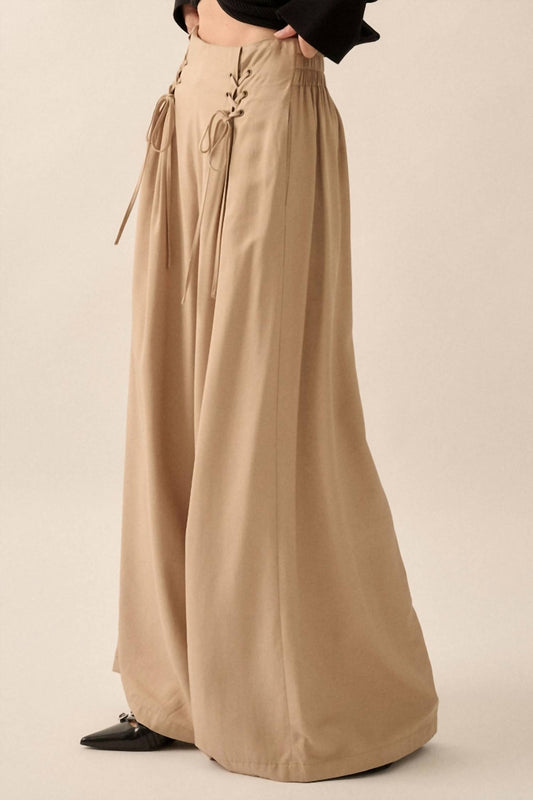 Promesa - Lace Up Pants