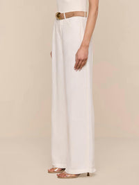 L'Agence - Amara Linen Wide-leg Pant