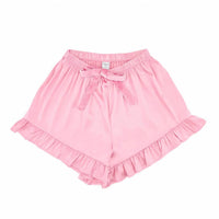 Bella Sleep + Spa - Satin Cami Pajama Set With Ruffle Shorts