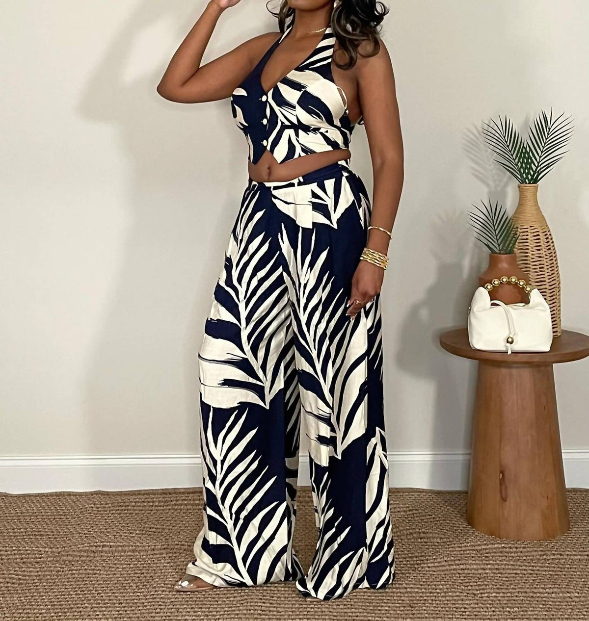 Miss Avenue - Go With The Flow Pant Set