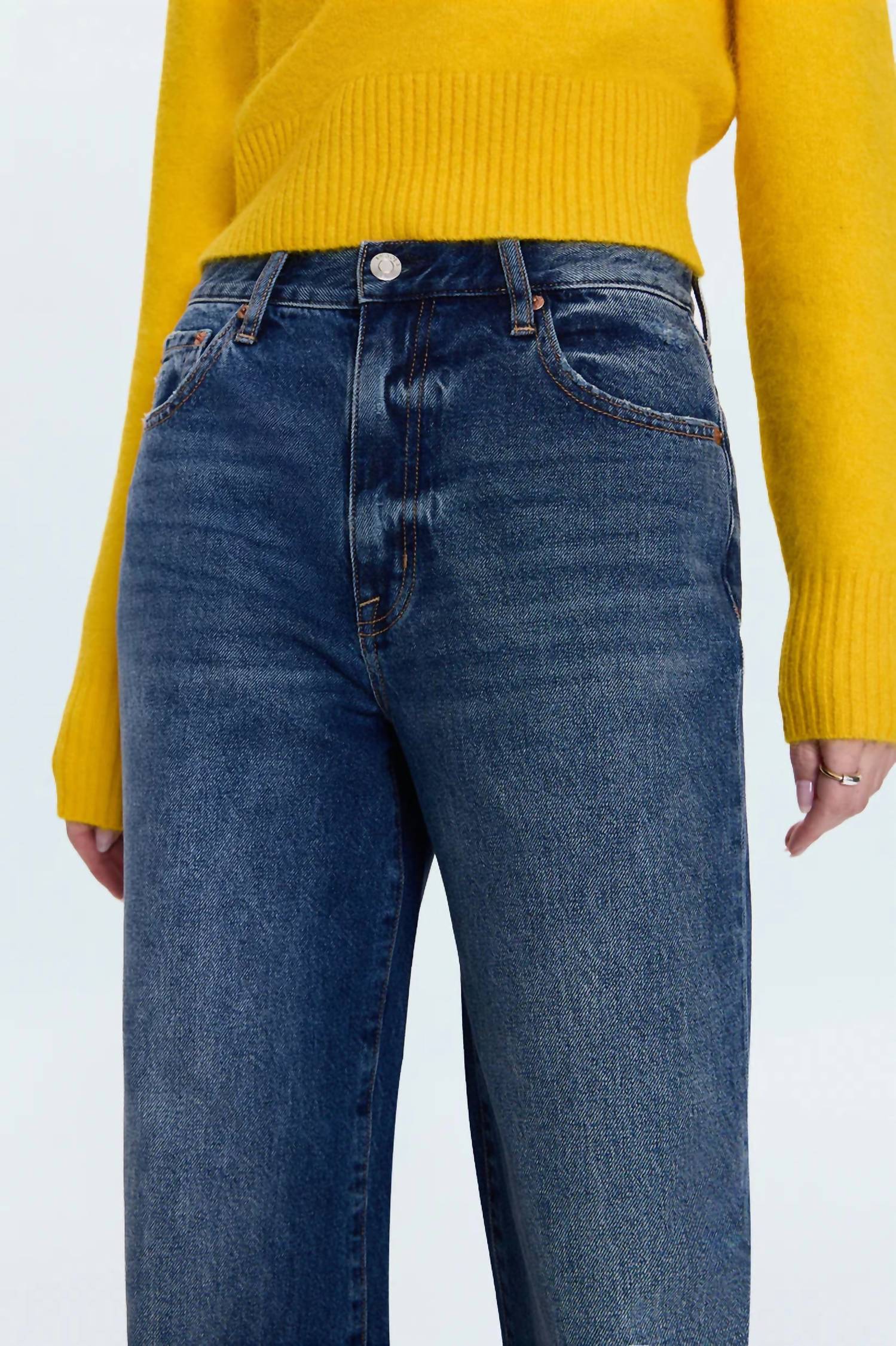 Pistola - Women's Hendrix High Rise Baggy Jeans