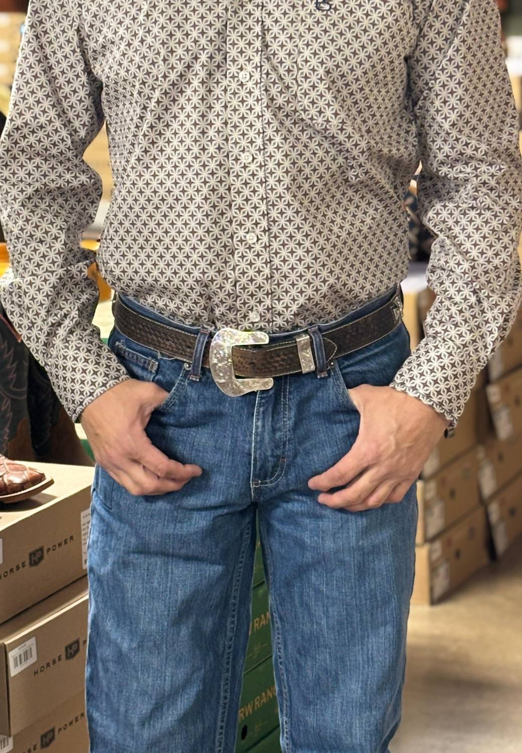 Panhandle - Rough Stock For Him Western Shirt