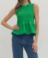 Entro - Peplum Top