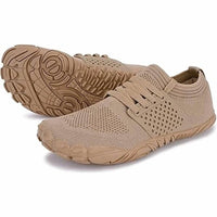 Joomra - Women's Mesh Lace Up Barefoot Sport Shoes