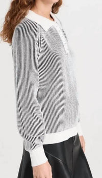 525 America - Plaited Johnny Collar Pullover