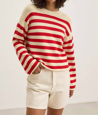 Velvet By Graham & Spencer - Lex Cotton Cashmere Sweater