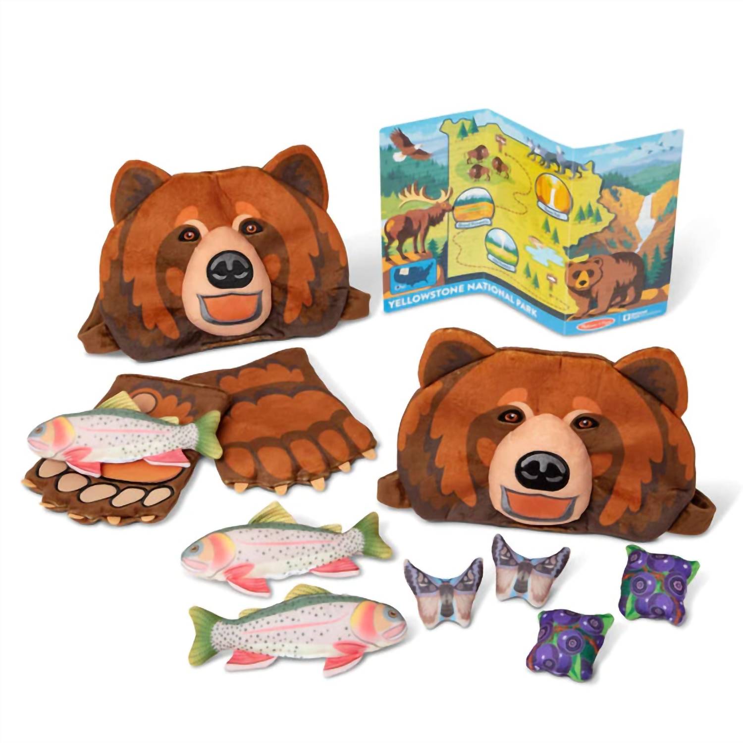 Melissa & Doug - Yellowstone National Park Grizzly Bear Games