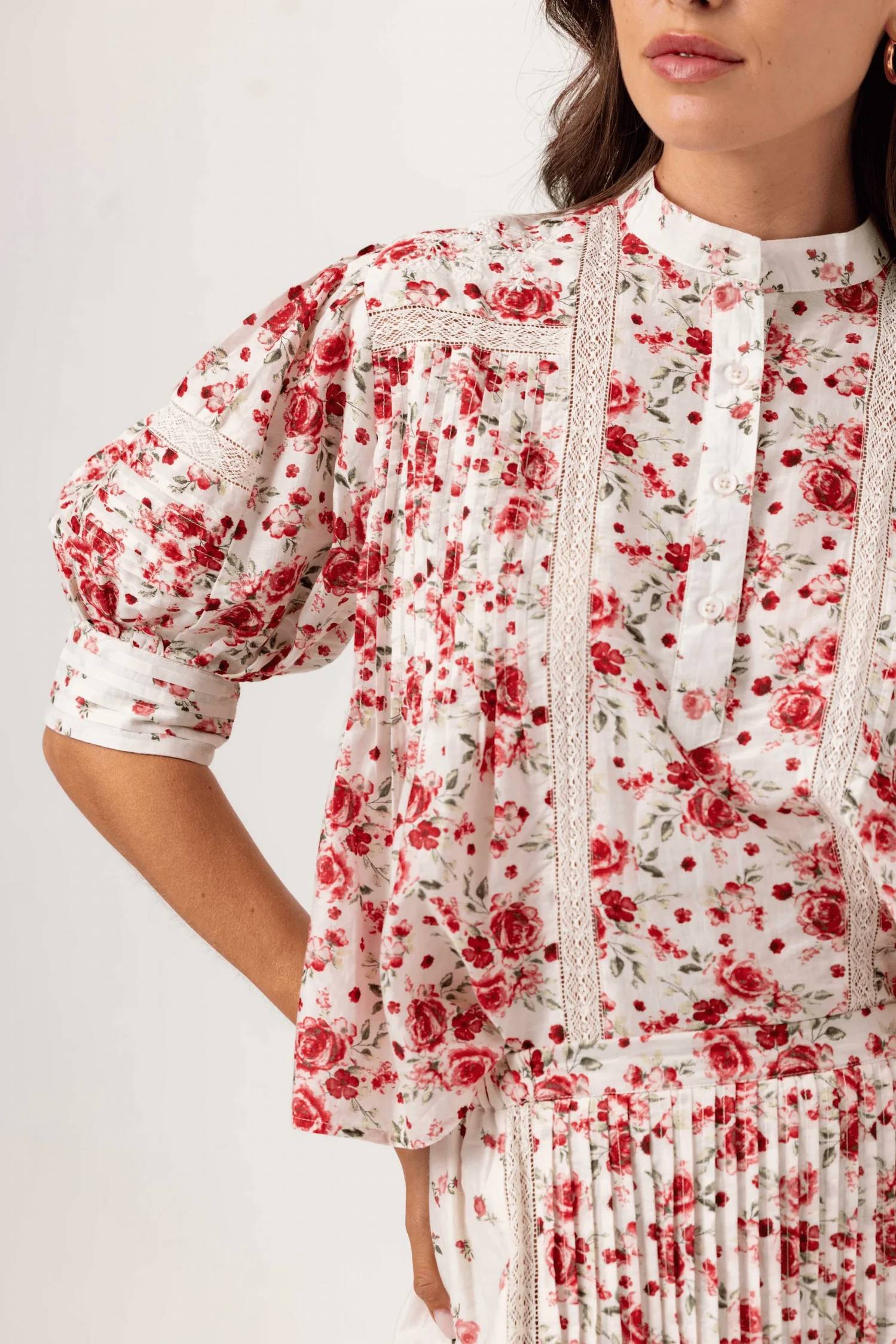 Sundays - Havara Pintuck Top