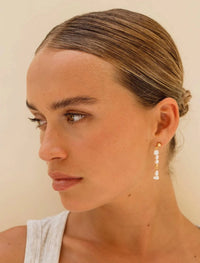 Anni Lu - Women's Pearly Drop Earrings