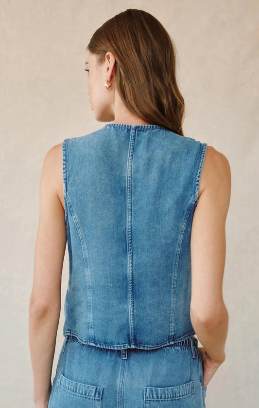 Bella Dahl - High Neck Fitted Vest