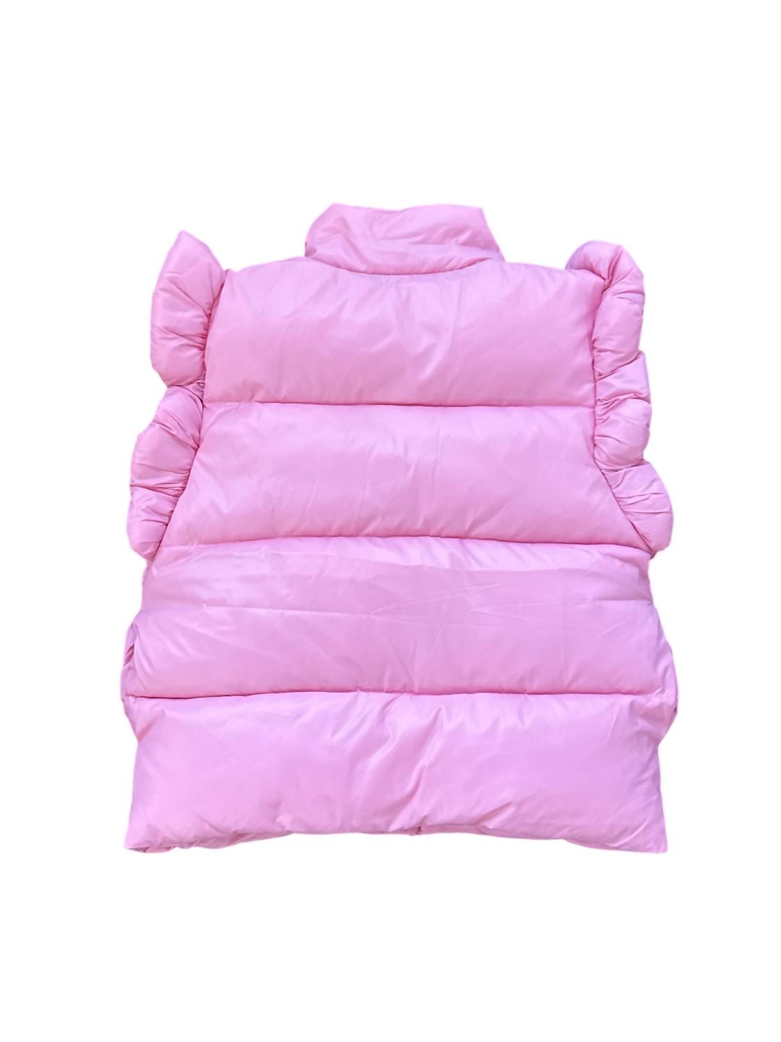 Tweenstyle - Girl's Ruffle Puffer Vest With Bows