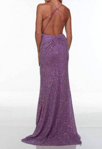 Alyce Paris - Strappy Back Sequin Prom Gown